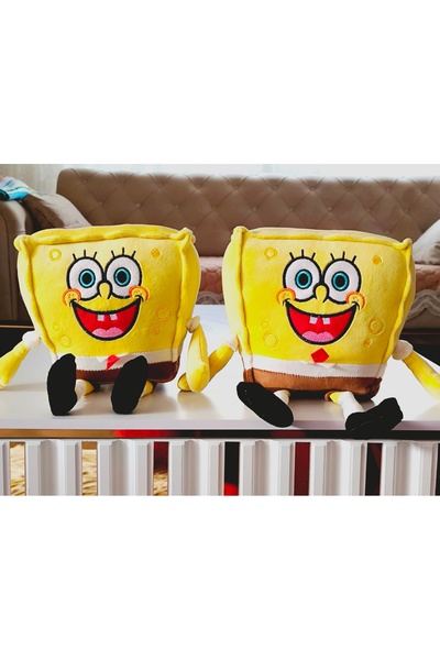 NB market Sünger Bob peluş oyuncak yumuşak peluş oyun uyku arkadaşı sungerbob