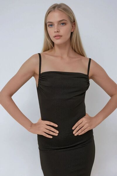 Hiccup Degaje Yaka Bodycon Midi Elbise