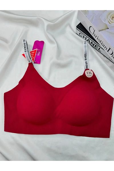 F.K Seamless Women's Bralet Bra with Laser Cut Pads