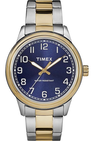 Timex Mens Quartz Watch, Analog Display and Stainless Steel Strap TW2R36600