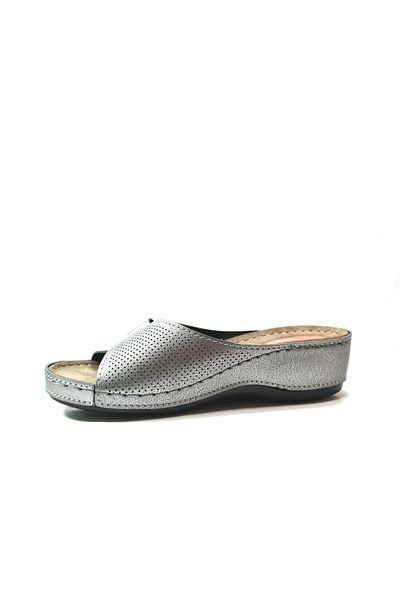 Onlo Ayakkabı Onlo Shoes ARYN.701 Γκρι Ανατομική Σόλα Gel Daily Γυναικείες Μητρικές Παντόφλες