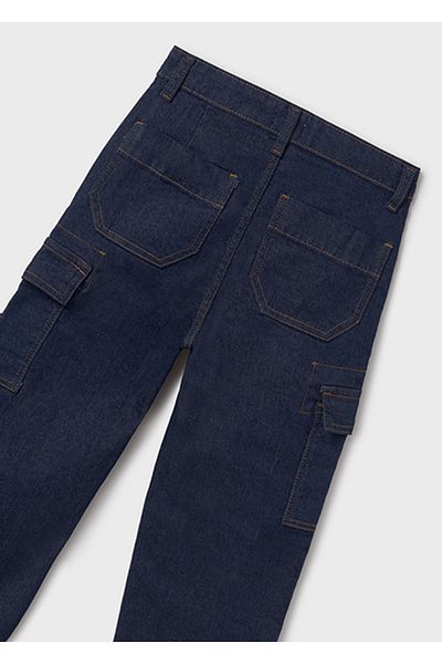 MAYORAL Denim Cargo Pants