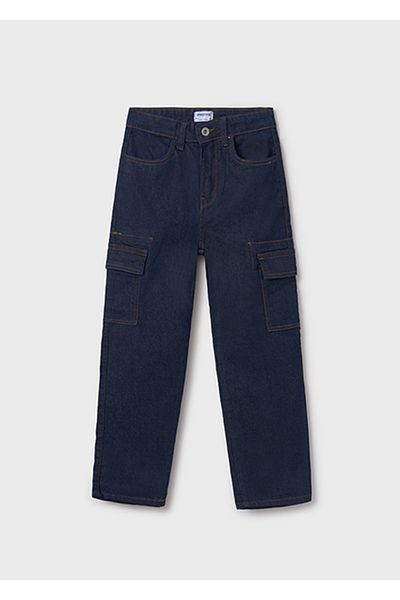 MAYORAL Denim Cargo Pants