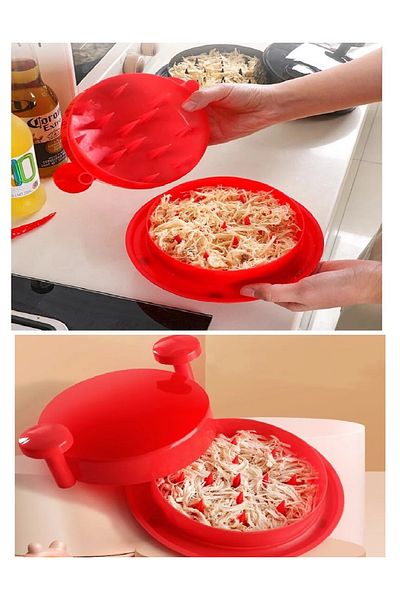 Angoravi Chicken Shredding Apparatus - Eye Eggplant Pepper Shredder - Chicken Lint Removal Apparatus