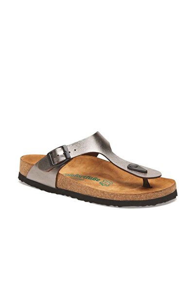 Comfortfüsse Aliz - Leather Flip Flops (Platinyum Nubuck Leather)