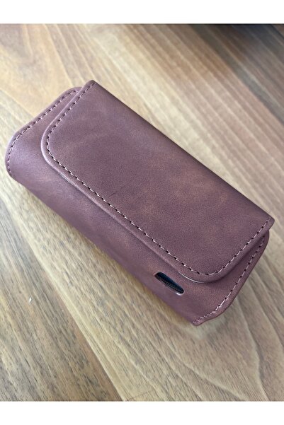 ARDSU IQOS Duo 3.0 için Taşıma Saklama Kılıfı Kahverengi