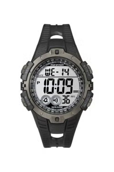 Timex Marathon by Timex Men's T5K802 Digital Full-Size Black/Gray Resin Strap Watch
