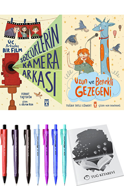 Timaş Yayınları Sözcüklerin Kamera Arkası ve Uzun ve Benekli Gezegeni + Hediyeli