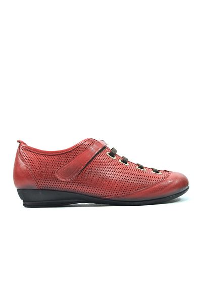 Onlo Ayakkabı Onlo Shoes 440 Genuine Leather Velcro Casual Daily Women's Shoes