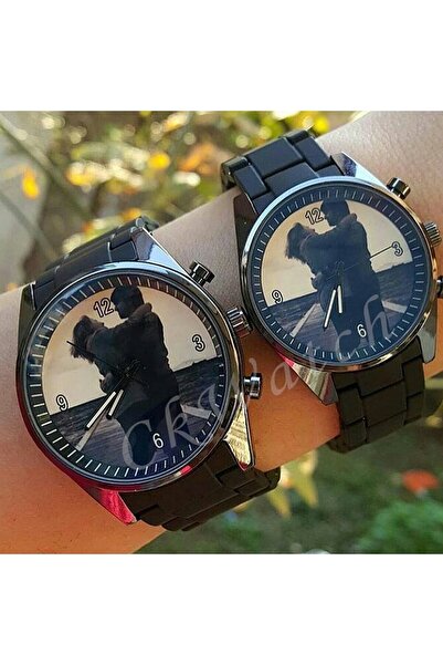 Bika Time - Sevgiliye Hediye Kişiye Özel İsimli Resimli Baskılı Kol Saati Sev...