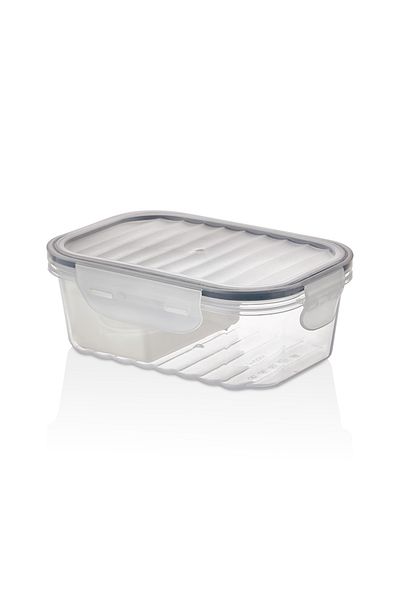 Mons Leak-Proof 2-Compartment 1000 ml Storage Container Meal Portion Compartment Storage Container Qlux