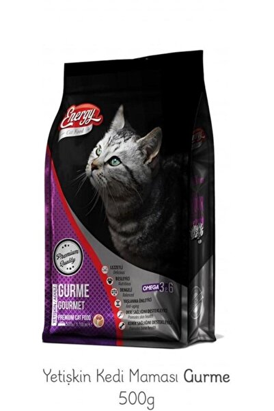Energy Gurme Yetişkin Kedi Maması 500 gr