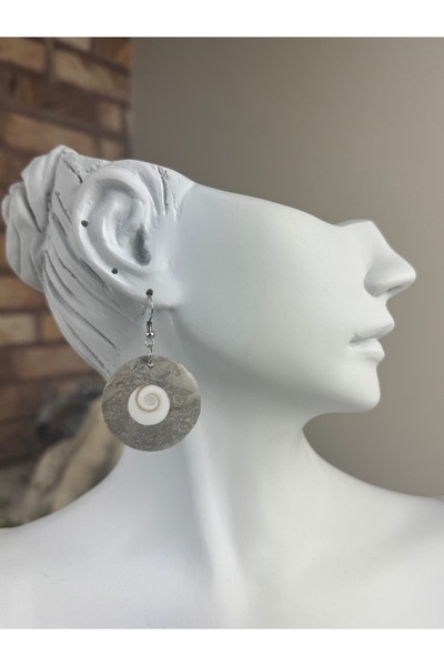 SEDEF TAKI Sedefli küpeler