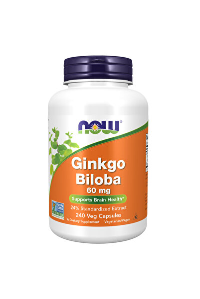 Now جنكة بيلوبا، 240 كبسولة، 60 مجم