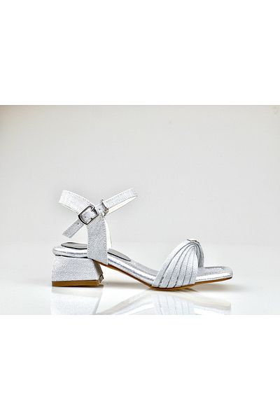 JOJO KIDS pantofi de seara pentru fete cu toc mic, pantofi cu toc cu talpa moale