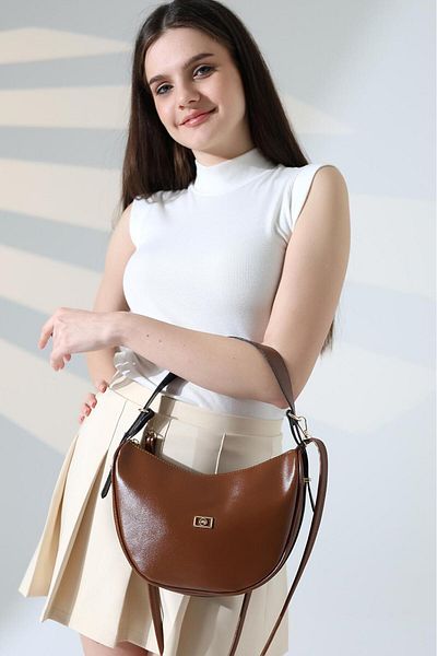 Moda Lime Women's Medium Size Shiny Modern and Stylish Women's Handbag Suitable for Day/Night Use