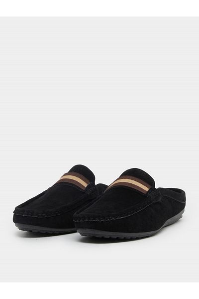 Styli Striped Slip On Loafers