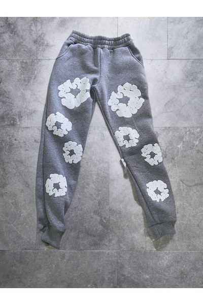 bellanova Denim Tears Printed Swetsher Tracksuit Bottom Top Set