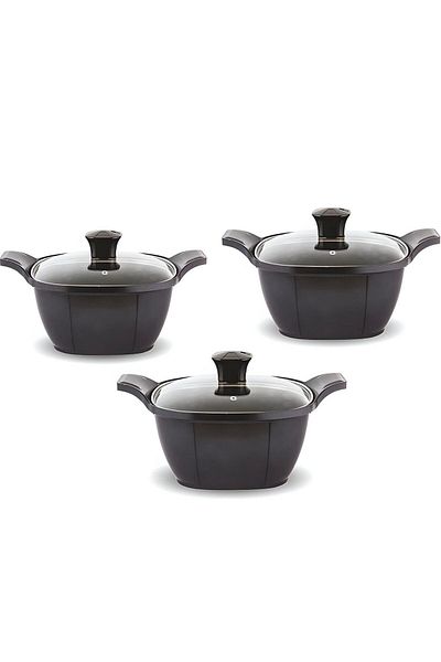FMS Nirvana Square 6 Piece Cast Set Black
