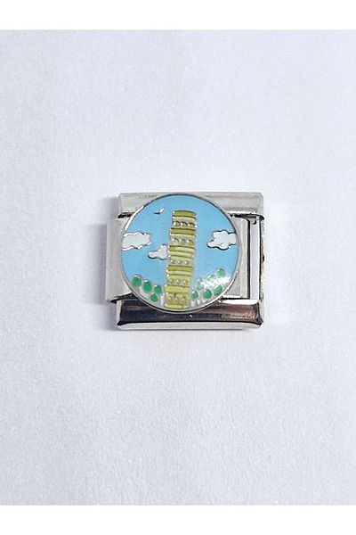 RoseCo00 Italian Steel Bracelet Charm