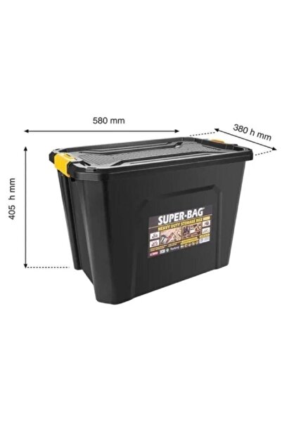 EWWE Süper Bag 60 LT Saklama Düzenleme Kutusu Bahçe Depolama oyuncak Sandığı ...