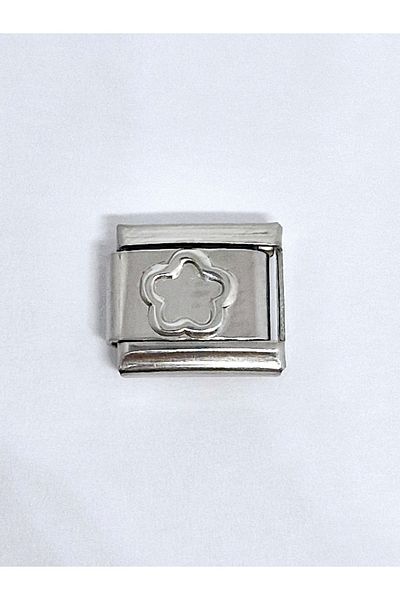 RoseCo00 Italian Steel Bracelet Charm