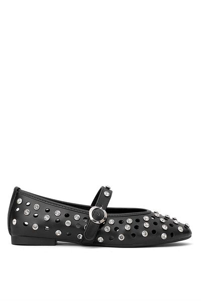 Ayakkabı Fuarı Women's Ballerina Shoes - Elite Pm567 K852C Black