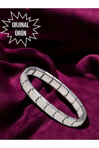 ADURĞUT Unisex Steel Italian Charm Bracelet Lover Gift Friend Gift
