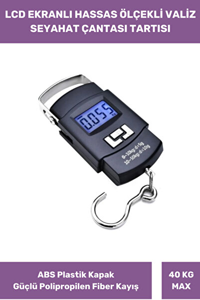 Thriftbuds Premium Seri Lcd Ekran Dijital Seyahat Ağırlık Bavul El Terazi Çok...