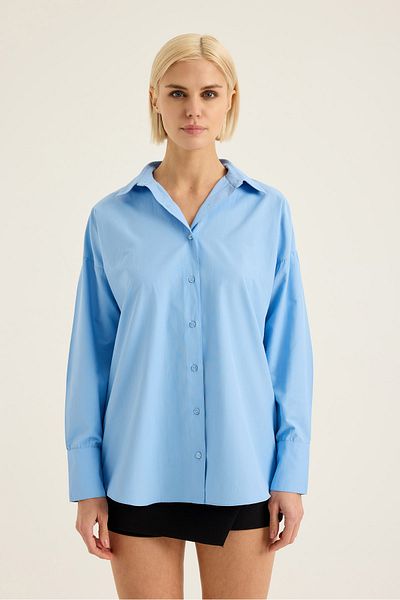 SEVİLEN Cămașă oversize cu mânecă lungă