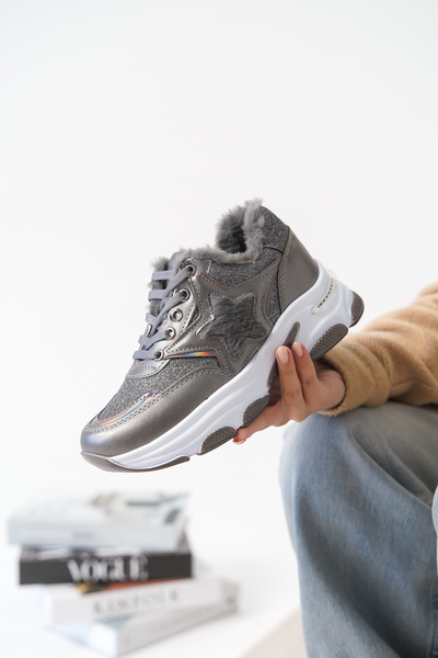 Cananın Pabuçları DNR 303 FURY SILVER ΑΘΛΗΤΙΚΑ ΠΑΠΟΥΤΣΙΑ