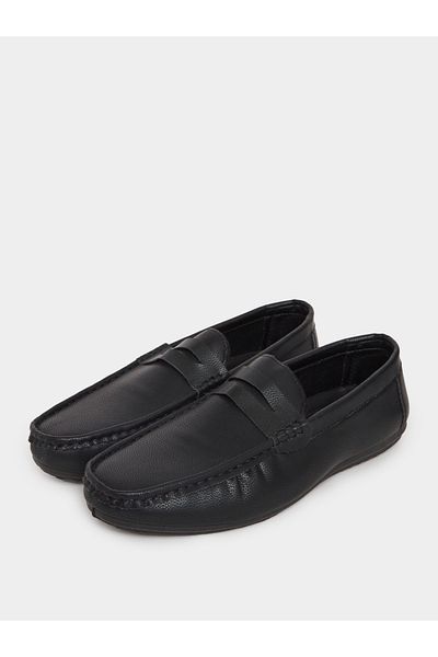 Styli Solid Slip-On Loafers