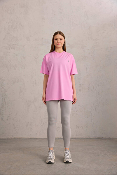 Laina طاقم الرقبة تي شيرت