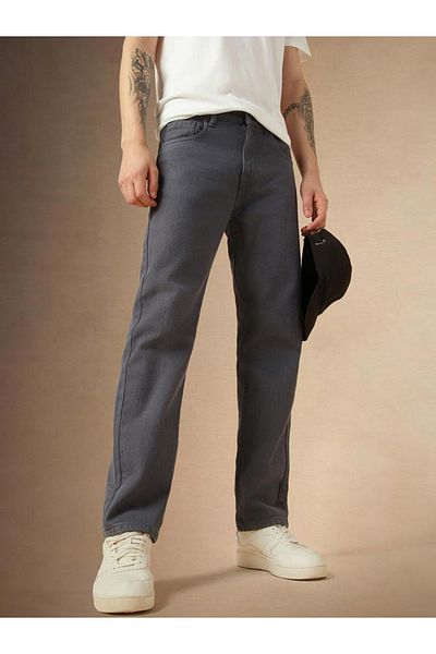 Dennis Lingo By Styli Mid Rise Straight Fit Jeans