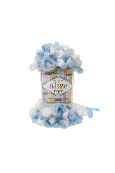 Alize Puffy Color 1 Piece 5865 Hand Knitting Thread Hand Knitted Heart Pillow Baby Blanket Knitting Thread 5865