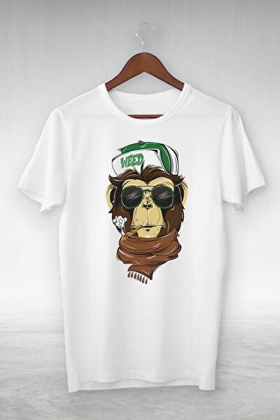 HOFFNUNG Ilustrație de gorilă în șapcă verde și eșarfă - Vip Design tricou