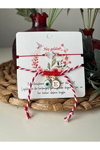 nergis collection Nazar Boncuklu Kişiselleştirilmiş Harfli Marteniçka - Tüm H...