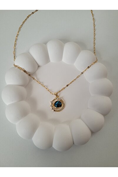 İz Aksesuar قلادة الكوكب الفولاذية