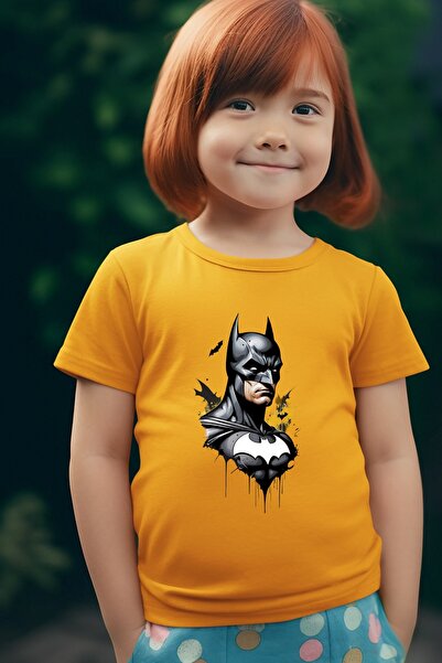 oneagılyazı Betmen Štampano Dete Oversize kroj T-shirt