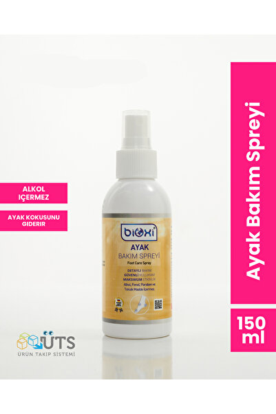Bioxi Ayak Ve Tırnak, Kaşıntı, Kötü Koku, Ayak Bakım Spreyi 150 ml