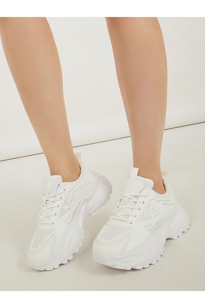 Styli Mesh Upper Textured Sneakers
