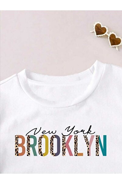 HOFFNUNG Unisex Brooklyn Printed Oversize T-Shirt