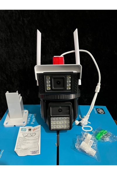 SÜS EVİ Kamera wifili 6 mp dual lens 3  kamera güvenlik kamerası hareket sens...