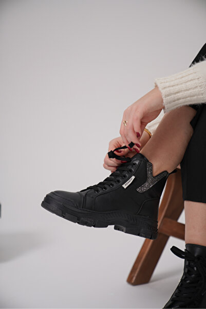 Cananın Pabuçları Μπότες FLS 01-103 Stoned με φερμουάρ