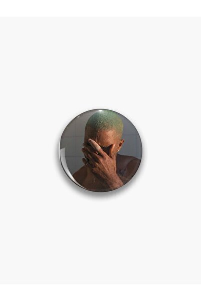 rebelberi Frank Ocean Yazılı Rozet