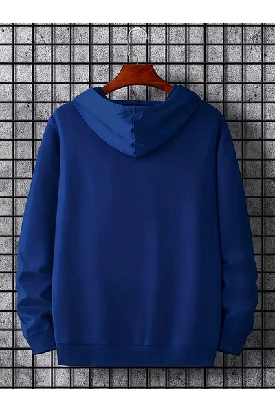 NEW TRENDY COLLECTİON Елегантен дамски суичър с геометричен дизайн на корона