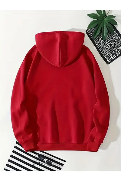 NEW TRENDY COLLECTİON Елегантен дамски суичър с геометричен дизайн на корона