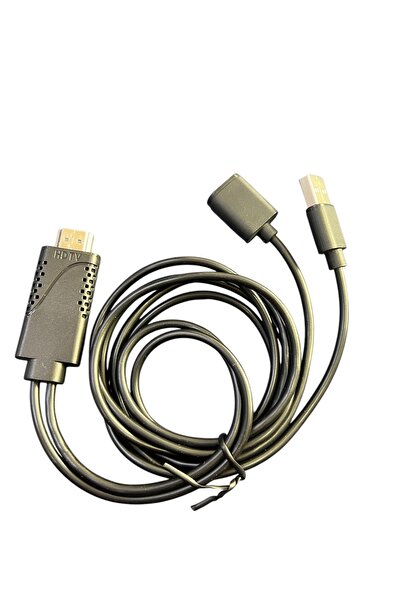 DEREN TEKNOLOJİ FULL HD telefondan Televizyona görüntü aktarıcı hdm kablo