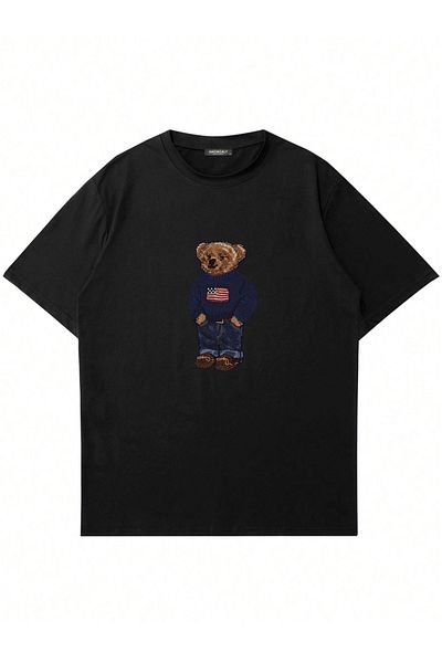 Mad&Calf Μπλουζάκι Unisex Teddy Boy με στάμπα με λαιμόκοψη