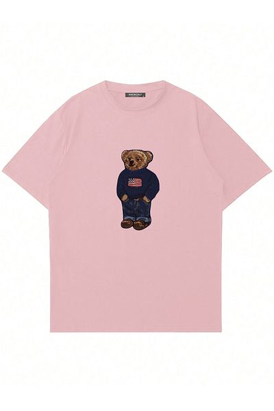 Mad&Calf Μπλουζάκι Unisex Teddy Boy με στάμπα με λαιμόκοψη